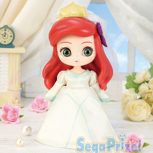 [입고완료][세가] CUICUI 디즈니 캐릭터즈 인어공주 PM 프리미엄 Doll 에리얼 Wedding Ver.