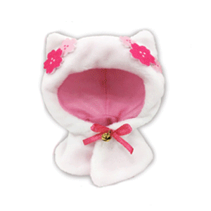 [입고완료] PROOF 벚꽃 고양이씨와 벚꽃 토끼씨의 케이프 가챠 전 6종 (옵션 선택)