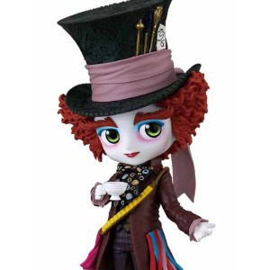 [입고완료][반프레스토] 디즈니 캐릭터즈 이상한 나라의 앨리스 큐포스켓 모자장수 A 브라운 코트 Ver.